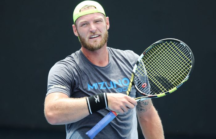 Sam Groth will meet top seed Taylor Fritz in the first round of Australian Open qualifying (Photo by Michael Dodge/Getty Images)