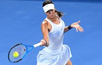 Ajla Tomljanovic in action against Johanna Konta at the Brisbane International; Getty Images