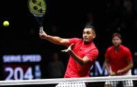 Nick Kyrgios teamed with Jack Sock for his first career title in doubles; Getty Images