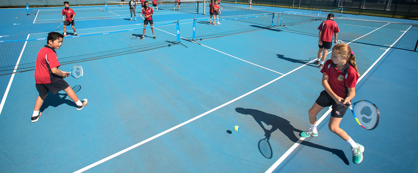 Secondary Schools on court tennis experience
