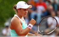 GOOD START: Ash Barty is into the second round in Nottingham; Getty Images