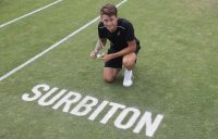 Alex De Minaur, the runner-up in Surbiton, becomes one of three teenagers inside the world's top 100; Getty Images