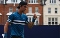 Thanasi Kokkinakis in action at Queen's Club; Getty Images