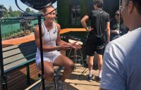 Sam Stosur chats to the Australian media ahead of the 2018 Wimbledon championships; Tennis Australia