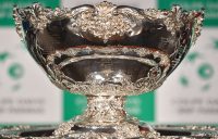 The Davis Cup trophy ; Getty Images