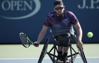 Dylan Alcott at the US Open; Getty Images