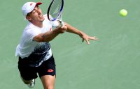 John Millman in action at the US Open; Getty Images