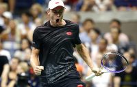 John Millman defeated Roger Federer in the fourth round at the US Open to reach his first Grand Slam quarterfinal; Getty Images