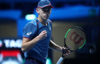 Alex De Minaur celebrates his victory at the Next Gen ATP Finals; Getty Images