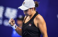 Ash Barty at the WTA Elite Trophy in Zhuhai; Getty Images