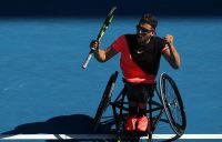 Dylan Alcott is shooting for a fifth straight Australian Open title (Getty Images)