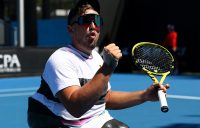 Dylan Alcott in action in the quad singles tournament at Australian Open 2019 (Getty Images)