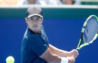 Jason Kubler in action at the Kooyong Classic in Melbourne (Getty Images)