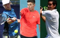 (L-R) Marc Polmans, Alexei Popyrin and Alex Bolt have received Australian Open 2019 main-draw wildcards (Getty Images)