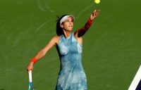 Ajla Tomljanovic in action during her first-round win over Alize Cornet at Indian Wells (Getty Images)
