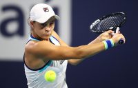 Ash Barty in action at the Miami Open (Getty Images)
