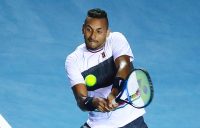 Nick Kyrgios in action against Rafael Nadal in the second round of the ATP tournament in Acapulco, Mexico (Getty Images)
