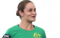 Ash Barty speaks to the media at the Queensland Tennis Centre (Getty Images)