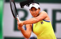 PARIS, FRANCE - MAY 30: Priscilla Hon of Australia during her ladies singles second round match against Madison Keys of The United States during Day five of the 2019 French Open at Roland Garros on May 30, 2019 in Paris, France. (Photo by Clive Mason/Getty Images)
