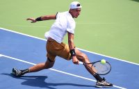 Alexei Popyrin in action during his second-round win in Atlanta (Getty Images)