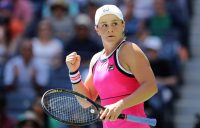Ash Barty was a first-round winner over Zarina Diyas at the US Open (Getty Images)