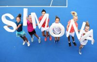 Young players welcome the news of Simona Halep's participation at next year's new Adelaide International (Getty Images)