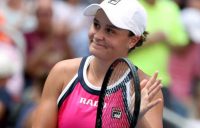 NEW YORK, NEW YORK - AUGUST 30: Ashleigh Barty of Australia celebrates after winning her Women's Singles third round match against Maria Sakkari of Greece on day five of the 2019 US Open at the USTA Billie Jean King National Tennis Center on August 30, 2019 in Queens borough of New York City. (Photo by Mike Stobe/Getty Images)