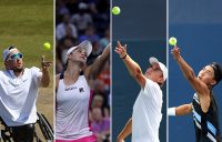 (L-R) Dylan Alcott, Ash Barty, Tristan Schoolkate and Rinky Hijikata (Getty Images)