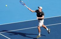 John Millman in action at the ATP 500 tournament in Tokyo, Japan (Getty Images)