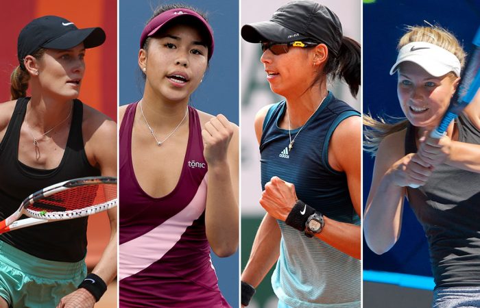 (L-R) Kaylah McPhee, Lizette Cabrera, Astra Sharma and Maddison Inglis all recorded career-high rankings in 2019. (Getty Images)