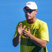 Australian Davis Cup captain Lleyton Hewitt. (Getty Images)