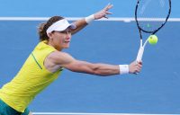 Sam Stosur in action during the Fed Cup final in Perth. (Getty Images)