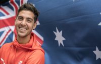 LOOKING FORWARD: Thanasi Kokkinakis is ready for the Aussie summer. Picture: Fiona Hamilton