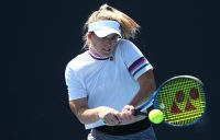 Belinda Woolcock in action during the Australian Open 2020 Play-off at Melbourne Park. (Getty Images)
