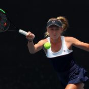 Taylah Preston in action during the 14/u Australian Championships at the December Showdown. (Getty Images)