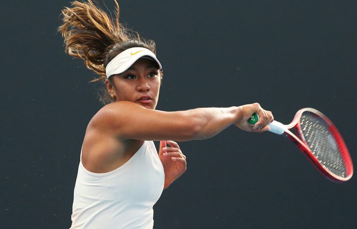 Destanee Aiava in action during Australian Open 2020 qualifying. (Getty Images)