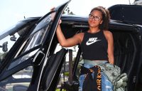 SUPERSTAR ARRIVAL: Naomi Osaka is back in Australia, exploring Brisbane via helicopter ahead of the Brisbane International. Picture: Getty Images