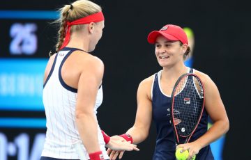 Ash Barty and Kiki Bertens are runners-up at the 2020 Brisbane International; Getty Images 