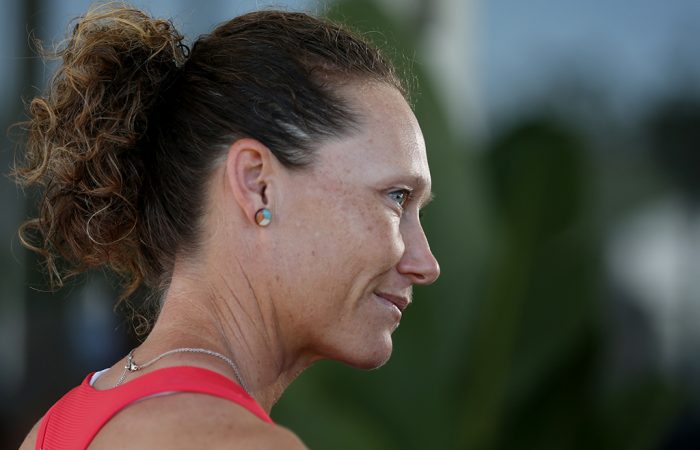 Sam Stosur at the Brisbane International. (Getty Images)