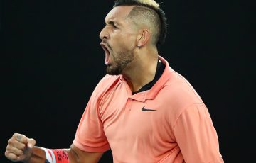 ON THE RISE: Nick Kyrgios is back in the world's top 20 after his Australian Open run. Picture: Getty Images