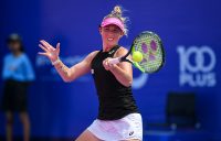 Storm Sanders in action at the WTA Thailand Open in Hua Hin. (photo: GSB Thailand Open presented by E@)