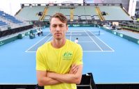 LEADER: John Millman at Memorial Drive in Adelaide. Picture: Getty Images