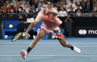 IN ACTION: Nick Kyrgios during his Australian Open 2020 clash with Karen Khachanov. Picture: Getty Images