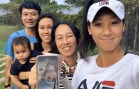 FAMILY TIME: Priscilla Hon with her family. Picture: Twitter