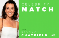 Celebrity Match with Bianca Chatfield.