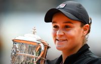CHAMPION: Ash Barty celebrates her Roland Garros victory in 2019. Picture: Getty Images