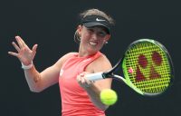 IN FORM: Storm Sanders in action at Australian Open 2020 qualifying. Picture: Getty Images