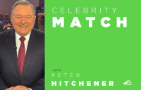 Celebrity Match with Peter Hitchener.