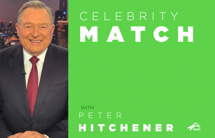 Celebrity Match with Peter Hitchener.