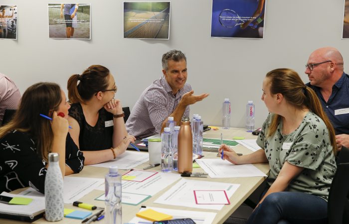 Tennis Australia workshop at Tennis HQ in Melbourne today. Picture by Wayne Taylor 22nd March 2019 MEID 775312746